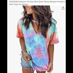 Tie Die Shirt. Size XL